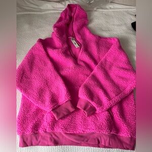 Hot Pink Cozy Pullover from PINK